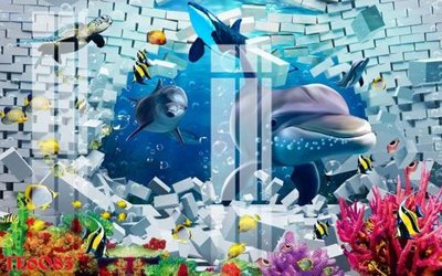 Download file gốc File tranh trẻ em 3d TE6083 (in mica) trang trí