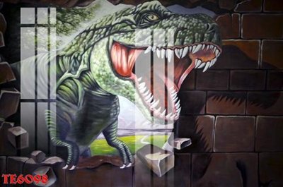 File gốc File tranh trẻ em 3d TE6098 (in ấn) màu sắc trung thực