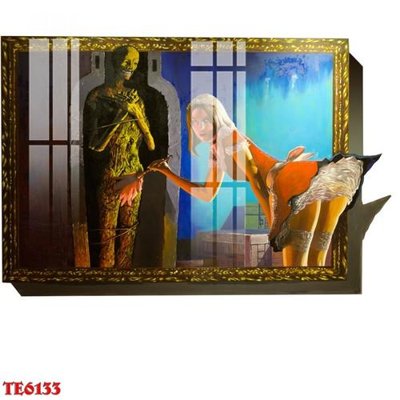 Hình ảnh gốc File tranh trẻ em 3d TE6133 (để in khổ lớn)