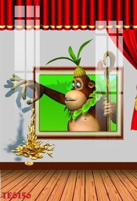 File in ấn chuyên nghiệp File tranh trẻ em 3d TE6156 (file gốc)