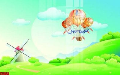 File tranh File tranh tường nền trẻ em 3d TE7023 (bản gốc) in canvas