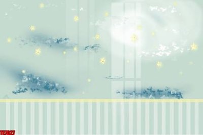 Ảnh gốc File tranh tường nền trẻ em 3d TE7027 (độ nét cao) in tráng gương