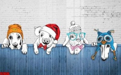 Tải về file gốc File tranh tường nền trẻ em 3d TE7036 (dùng cho in quảng cáo)