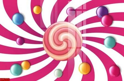 File gốc in ấn File tranh tường nền trẻ em 3d TE7066 chuẩn màu CMYK