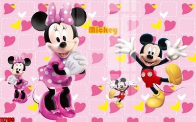 Tải file gốc File tranh tường nền trẻ em 3d TE7105 (bản PSD) đầy đủ layer