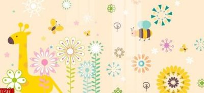 File tranh File tranh tường nền trẻ em 3d TE7118 (gốc) in backlit film