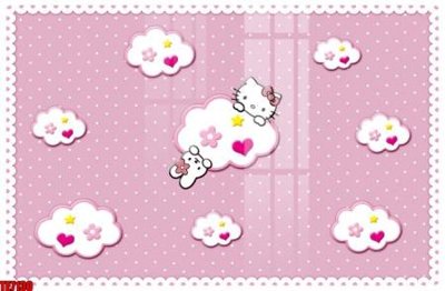 File ảnh File tranh tường nền trẻ em 3d TE7130 (gốc) in quảng cáo ngoài trời