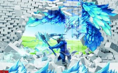 File ảnh File tranh tường nền trẻ em 3d TE7144 (gốc) in biển hiệu