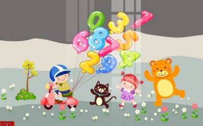 File gốc File tranh tường nền trẻ em 3d TE7170 (PSD/TIFF) độ phân giải cao