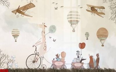 Tải file File tranh tường nền trẻ em 3d TE7175 (gốc) chủ đề tôn giáo