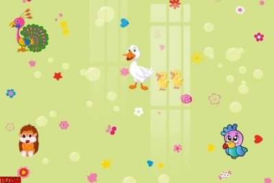 Tệp tin gốc File tranh tường nền trẻ em 3d TE7253 (chất lượng) File tranh tường nền trẻ em 3d TE7253