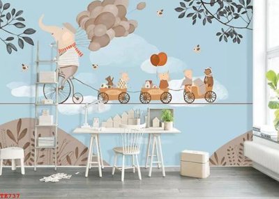 Chi tiết file tranh tráng gương File tranh trẻ em TE737 (ảnh gốc)