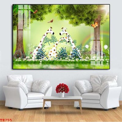 File in trần File tranh trẻ em TE755 (file gốc) xuyên sáng