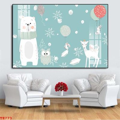 File gốc File tranh trẻ em TE773 (chủ đề hiện đại) trang trí