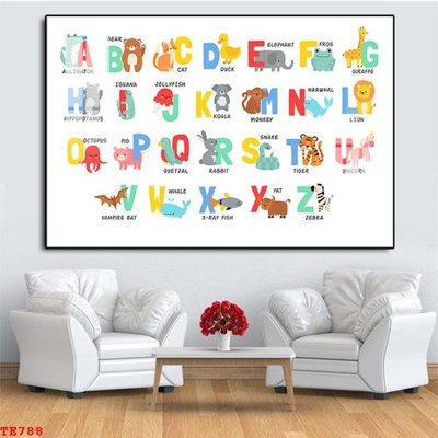 File ảnh File tranh trẻ em TE788 (gốc) in biển hiệu