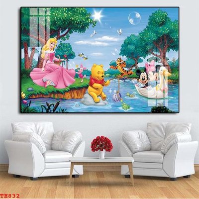 File in lụa File tranh trẻ em TE832 (hoa văn) File tranh trẻ em TE832