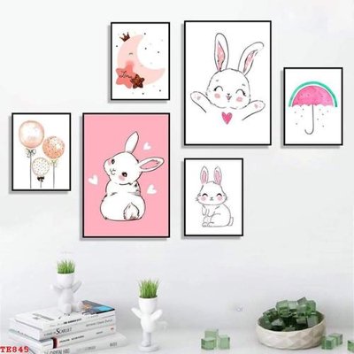 File tranh File tranh trẻ em TE845 (bản gốc) in canvas