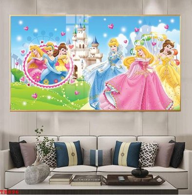 File in lụa File tranh trẻ em TE896 (phong cảnh) File tranh trẻ em TE896