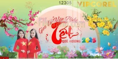 Download file gốc file in banner tết 2025 phông tết tất niên khai xuân chúc mừng năm mới 2025 TET1014 (in lụa) nghệ thuật
