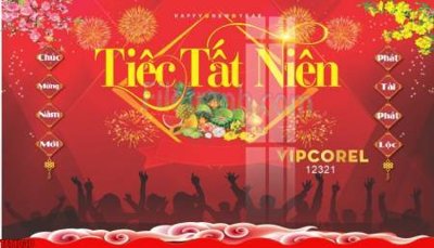 Download file ảnh gốc file in banner tết 2025 phông tết tất niên khai xuân chúc mừng năm mới 2025 TET1030 để in ấn