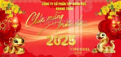 File tranh file in banner tết 2025 phông tết tất niên khai xuân chúc mừng năm mới 2025 TET1049 (bản gốc) trang trí văn phòng