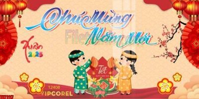 File ảnh gốc file in banner tết 2025 phông tết tất niên khai xuân chúc mừng năm mới 2025 TET1117 không vỡ nét