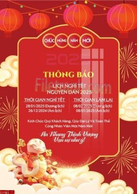 File tranh file in banner tết 2025 phông tết tất niên khai xuân chúc mừng năm mới 2025 TET1150 (gốc) in vải canvas