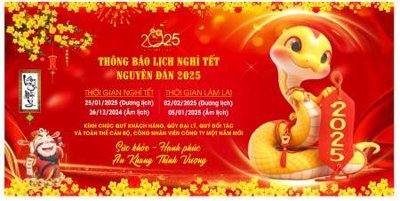 File tranh ảnh gốc File in thông báo nghỉ tết 2025TET1208 dùng cho in khổ lớn