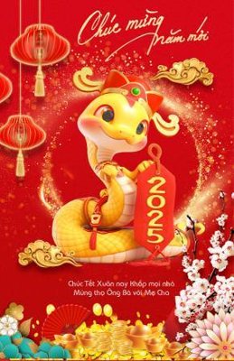 Tải file Background phông nền banner chúc mừng năm mới , tất niên tết 2025 TET1319 (gốc) làm file tranh quảng cáo
