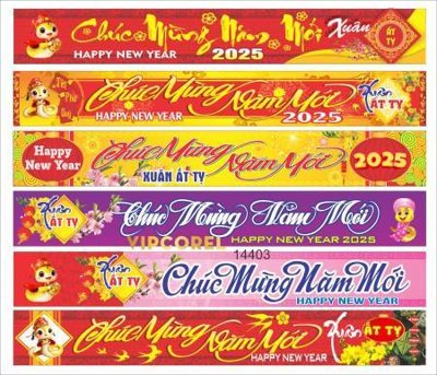 Tệp tin gốc file băng rôn chúc mừng năm mới 2025 TET1403 (chất lượng) file băng rôn chúc mừng năm mới 2025 TET1403