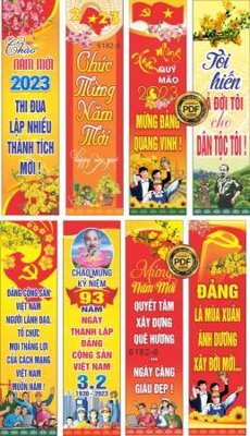 File gốc file câu đối tết chúc mừng năm mới 2025 TET1415 (dành cho trang trí nội thất)