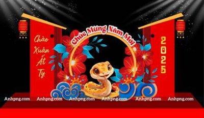 Download file File backdrop decor check in xuân ất tỵ 2025 TET1702 (gốc) in mica bàn thờ