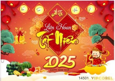 Download file gốc File backdrop phông chúc mừng năm mới tết 2025 ất tỵ TET2012 (in mica) logo