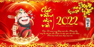 Tải file gốc file in baner tết 2023 phông tết tất niên khai xuân TET205 (bản PSD) còn layer