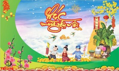 Tải file gốc file in baner tết 2023 phông tết tất niên khai xuân TET250 (bản PSD) chỉnh sửa được