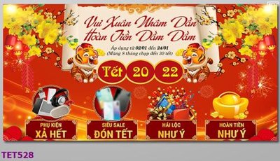 Tải file file in baner tết 2023 phông tết tất niên khai xuân TET528 (ảnh gốc) độ phân giải 300dpi