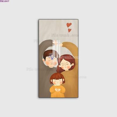 File in lụa File gốc in tranh tổng hợp TH1007 (phong cảnh) File gốc in tranh tổng hợp TH1007