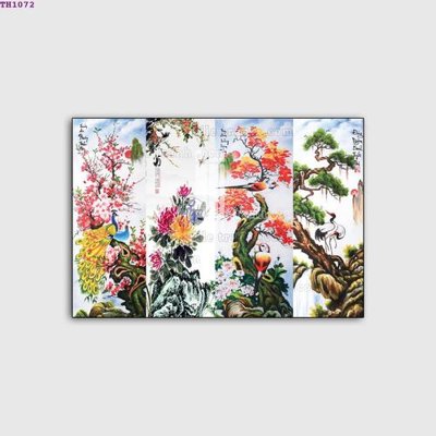 File in trần File gốc in tranh tổng hợp TH1072 (bản gốc) bầu trời