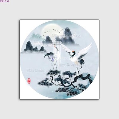 File tranh gốc File gốc in tranh tổng hợp TH1090 (bản quyền) file PSD