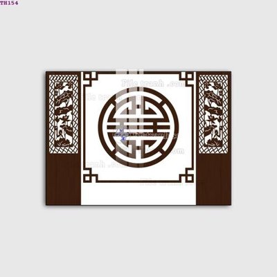 File gốc File gốc in tranh tổng hợp TH154 (in lụa) chi tiết cao