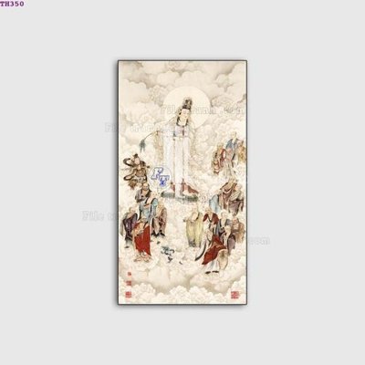 File ảnh gốc File gốc in tranh tổng hợp TH350 không vỡ nét