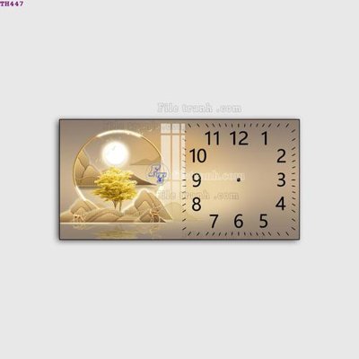 File gốc File gốc in tranh tổng hợp TH447 (cho in UV) siêu nét