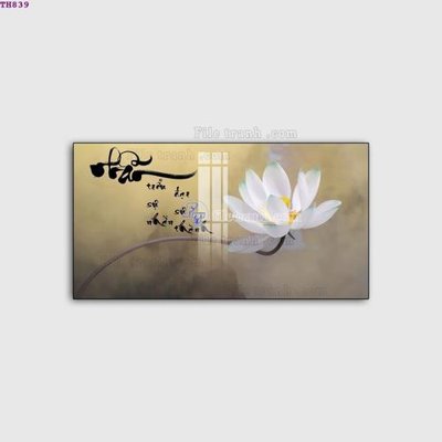 File in trần File gốc in tranh tổng hợp TH839 (bản gốc) phong cảnh