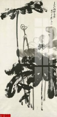 Tải file File tranh thủy mặc trung quốc TM1090 (gốc) chủ đề tâm linh