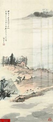 File gốc File tranh thủy mặc trung quốc TM1119 (thiết kế) cho in ấn