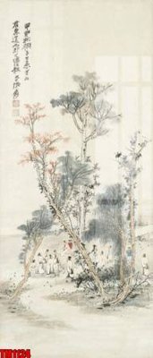 Tải file File tranh thủy mặc trung quốc TM1124 (ảnh gốc) in tranh kính