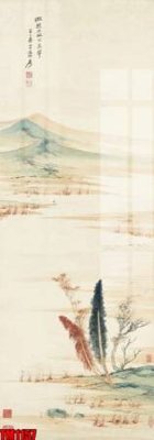 File gốc File tranh thủy mặc trung quốc TM1157 (ảnh chi tiết) để in trần