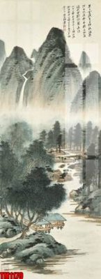 Chi tiết file gốc File tranh thủy mặc trung quốc TM1179 (cho in tráng gương)