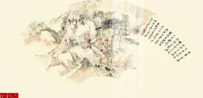 File gốc File tranh thủy mặc trung quốc TM1253 (thiết kế) độc quyền