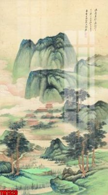 Chi tiết file gốc File tranh thủy mặc trung quốc TM1329 (cho in tráng gương)